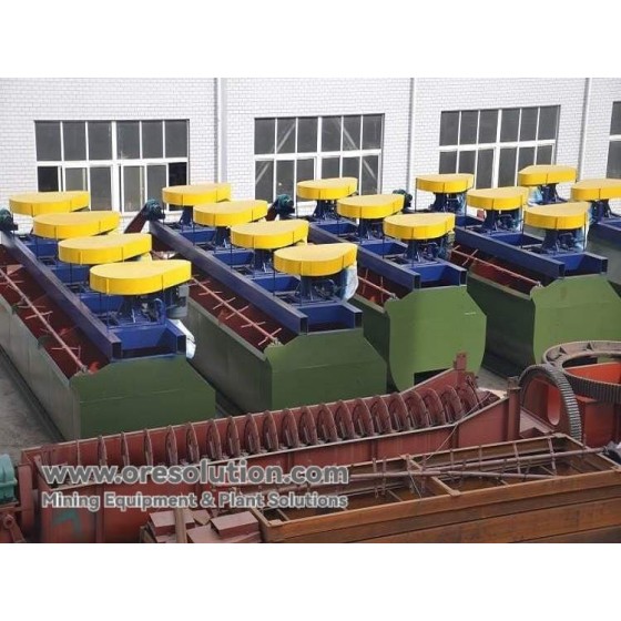 空気吹込み式浮選機