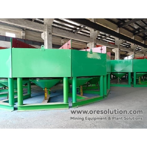 油圧式円形ジガー