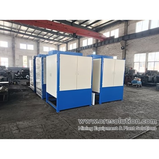 永久磁石乾式ロール磁選機