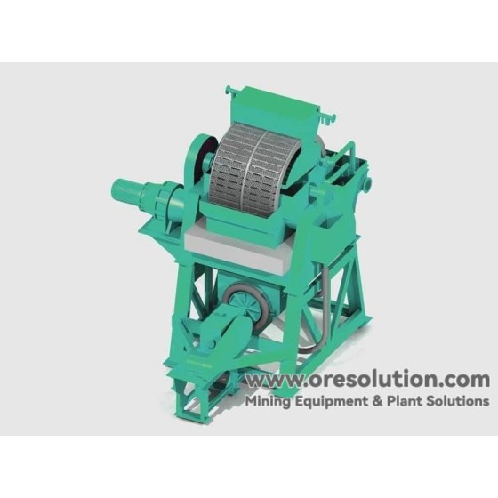 高勾配垂直リング湿式磁選機